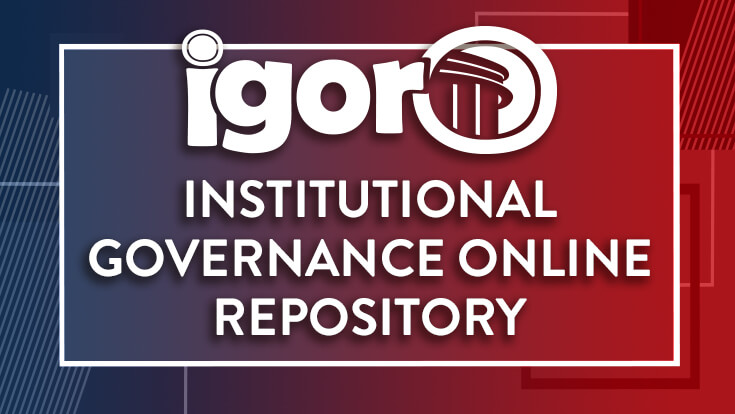 Institutional Governance Online Repository (IGOR)