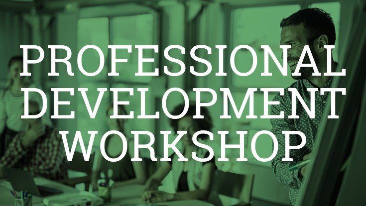 Professional Development Workshop Graphic